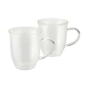 espresso mug sets white bonjour coffee insulated borosilicate glass espresso cups 2piece set 6ounces cup espresso mug sets white bonjour coffee insulated borosilicate glass espresso cups 2piece set 6ounces cup
